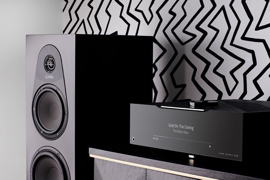 Linn 150 Floor Standing Loudspeaker in black